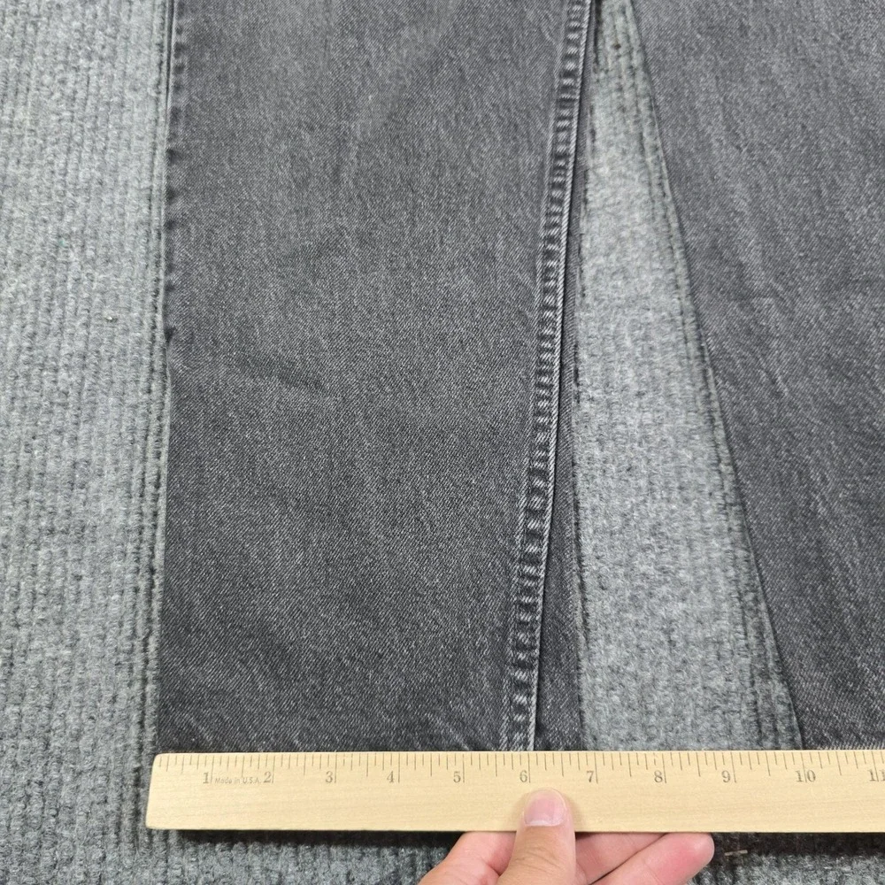 VTG Levi's 550 Jeans Mens 36x32 Gray Relaxed Tapered Orange Tab USA 32x29